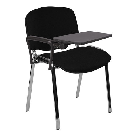 Стол (пюпитр) для стула Iso CF-001, для конференций, складной, пластик/металл, черный