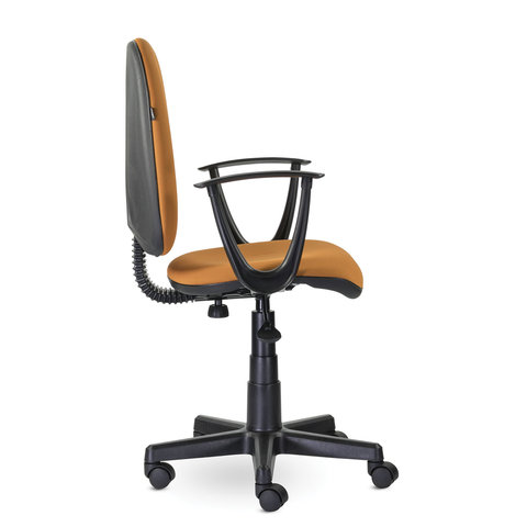 Кресло "Prestige Start MG-312", эргономичная спинка, ткань, оранжевое