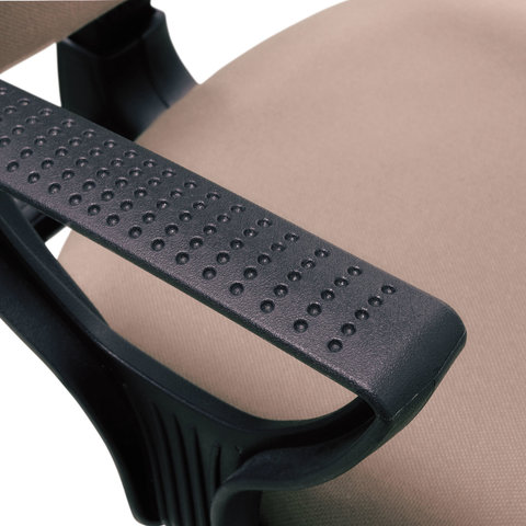 Кресло Prestige Ergo MG-311, регулируемая эргономичная спинка, ткань, бежевое