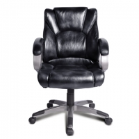 Кресло офисное "Eldorado EX-504", экокожа, черное