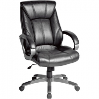 Кресло офисное "Maestro EX-506", экокожа, черное