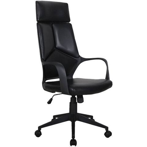 Кресло офисное PREMIUM "Prime EX-515", экокожа, черное