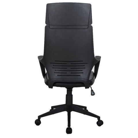 Кресло офисное PREMIUM "Prime EX-515", экокожа, черное