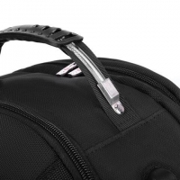 Рюкзак UPGRADE Max, 3 отделения, отделение для ноутбука, USB-порт, UP-5, черный, 49х34х24 см