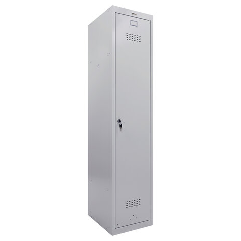 Шкаф металлический для одежды "LK 11-40", УСИЛЕННЫЙ, 1 секция, 1830х400х500 мм, 20 кг, S230BR403102