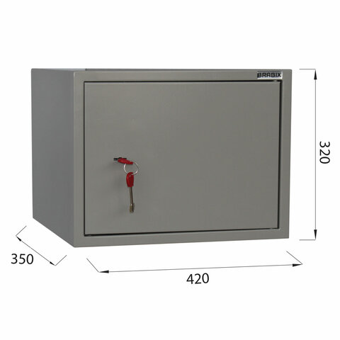 Шкаф металлический для документов "KBS-02", 320х420х350 мм, 9,6 кг, сварной