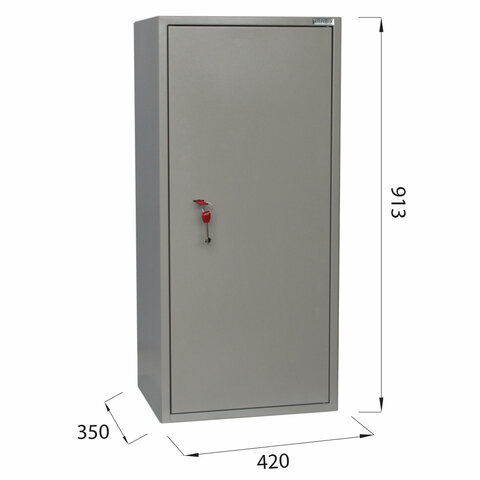 Шкаф металлический для документов "KBS-041Т", 913х420х350 мм, 21 кг, трейзер, сварной