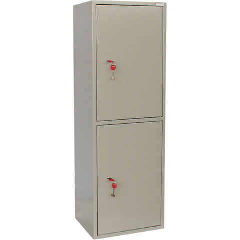 Шкаф металлический для документов "KBS-023Т", 1253х420х350 мм, 27,5 кг, 2 отделения, сварной