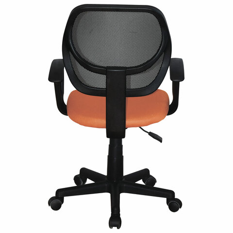 Кресло компактное "Flip MG-305", ткань TW, оранжевое/черное