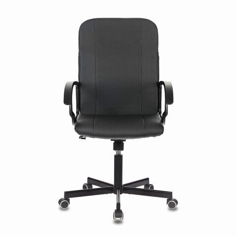 Кресло офисное "Simple EX-521",  экокожа, черное