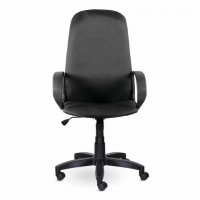 Кресло офисное "Praktik EX-279", ткань JP/кожзам, серое