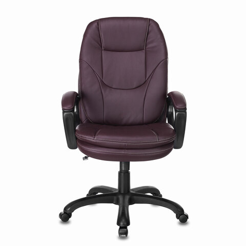 Кресло офисное PREMIUM "Trend EX-568", экокожа, коричневое