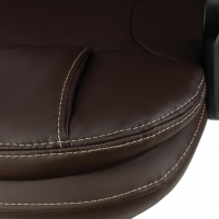 Кресло офисное PREMIUM "Trend EX-568", экокожа, коричневое