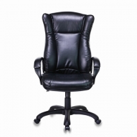 Кресло офисное PREMIUM "Boss EX-591", экокожа, черное