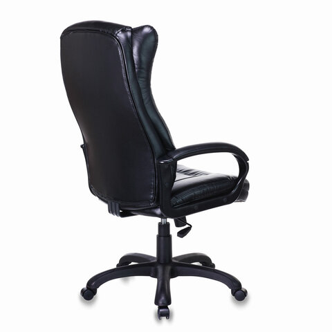Кресло офисное PREMIUM "Boss EX-591", экокожа, черное
