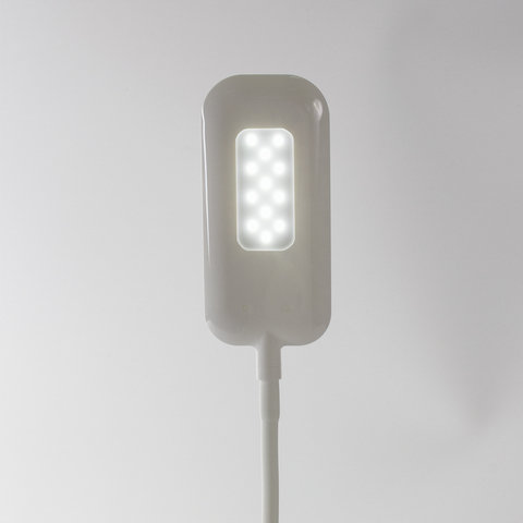 Светильник настольный BR-819C, на прищепке, светодиодный, 8 Вт, белый