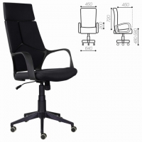 Кресло офисное PREMIUM "Prime EX-515", ткань, черное