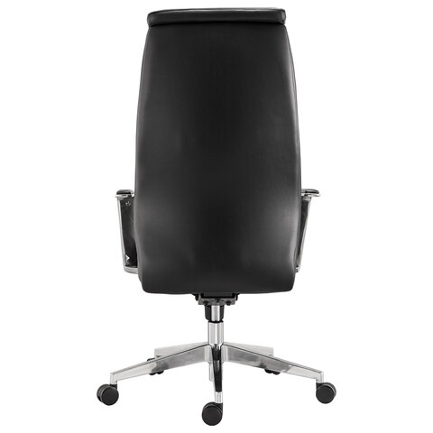 Кресло офисное PREMIUM "Jazz EX-757", мультиблок, алюминий, экокожа, черное