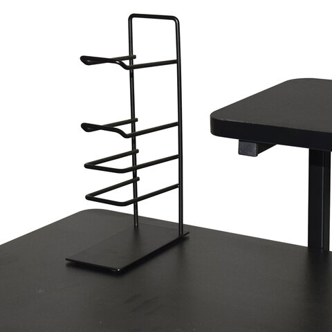 Стол на металлокаркасе TECH GT-002 (ш1000*г635*в750мм), черный